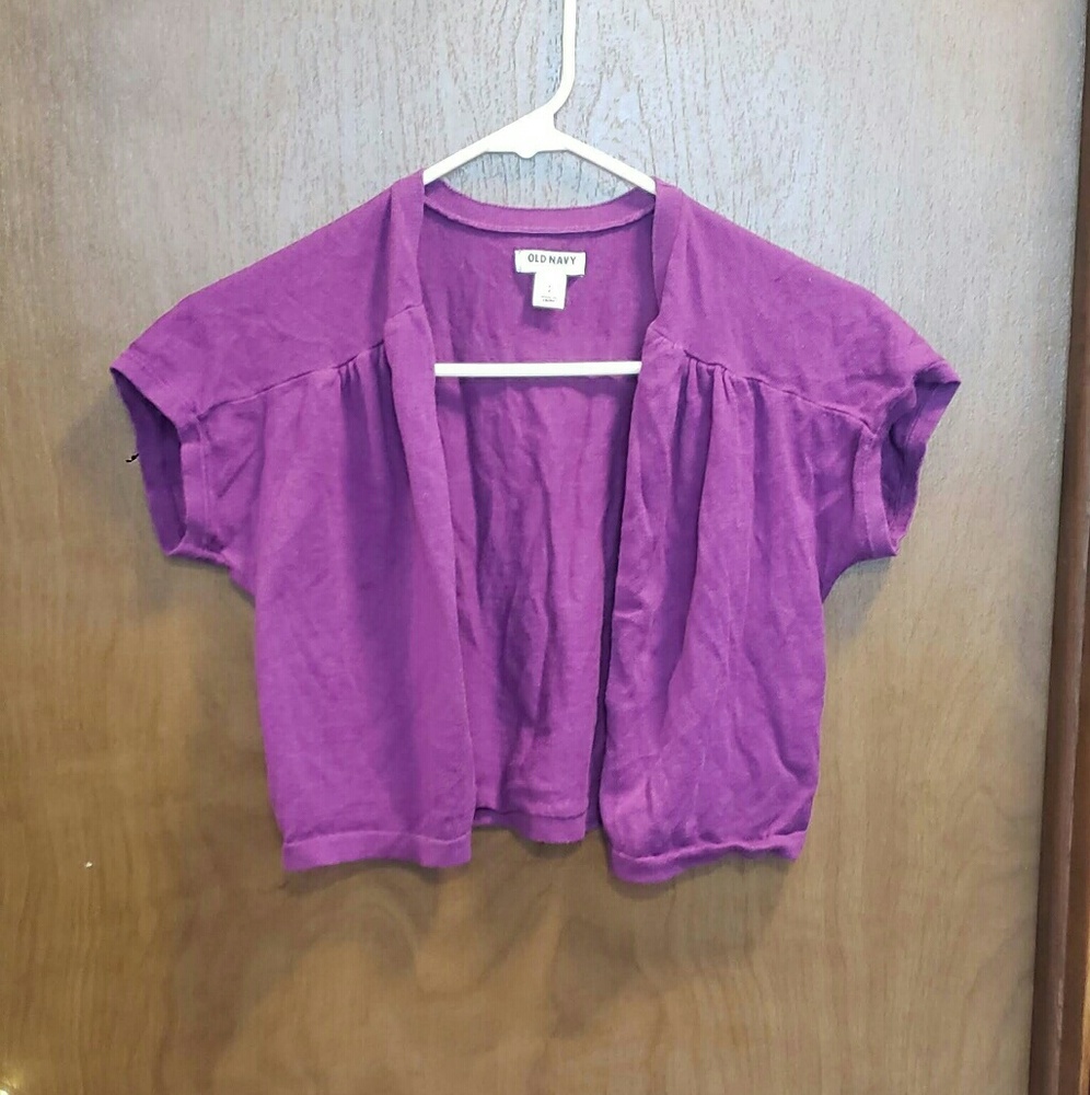 Old Navy cropped shawl